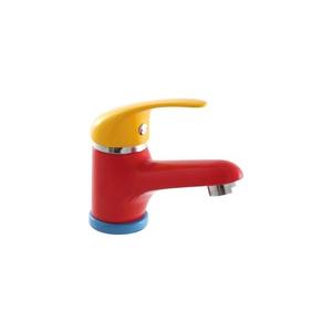 RAV Slezák SAJ026.0 - Baterie pentru lavoar JUNIOR, 11 cm, roșie/galbenă imagine