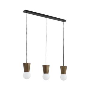 Argon 6358 - Lustră pentru baie VOLANTE, suspendată pe cablu, 3xG9/6W/230V IP44, maro imagine