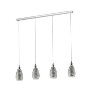 Eglo 39504 - Lustră pe cablu SIRACUSA 4xE27/60W/230V imagine