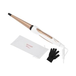 Concept KK2125 - Ondulator conic pentru păr GLAM STYLE, 42W/230V, alb/roz auriu imagine