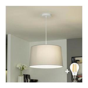 Brilagi - Lustra LED suspendată pe cablu CERIA 1xE27/40W/230V Ø 45 cm, gri imagine