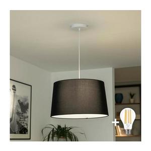 Brilagi CERIA - lustră LED suspendată pe cablu, 1xE27/40W/230V, Ø 45 cm, negru imagine