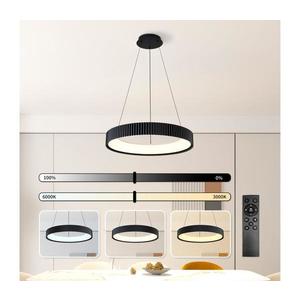 Brilagi FALCON MODERN - lustră LED reglabilă suspendată pe cablu, 54W, 230V, 60 cm, negru, telecomandă inclusă imagine