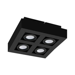 Eglo 31065 - Spot LED MENDOZA 4xLED/4, 7W/230V 3000K negru imagine