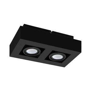 Eglo 31063 - Spot LED MENDOZA, 2 x LED, 4, 7 W, 230 V, 3000 K, negru imagine