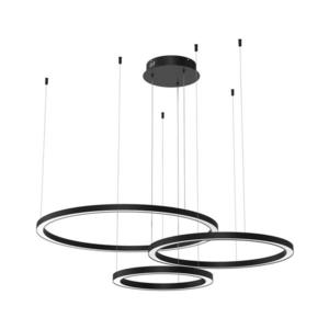 Lustră LED pe cablu GALAXIA LED/85W/230V neagră imagine