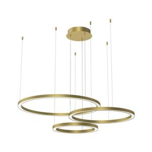 Lustră LED pe cablu GALAXIA LED/85W/230V aurie imagine