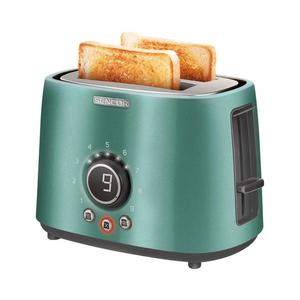 Sencor - Prăjitor de pâine cu 2 fante și încălzitor pentru chifle, 1000 W/230 V, culoare mentă imagine
