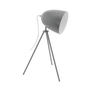 Eglo 33094 - Lampă de masă DUNDEE, 1 x E27 / 60 W / 230 V, gri imagine