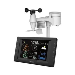 Sencor- Stație meteo profesională cu ecran LCD color și alarmă 5V/1xCR2032 + 3xAA imagine