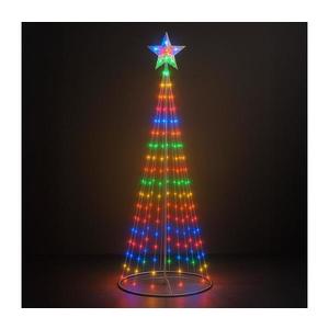 Decorațiune de Crăciun LED RGBW pentru exterior, reglabilă, LED/4W/230V, 180 cm, IP44 + telecomandă imagine