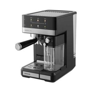 Sencor - Espressor manual cu portafiltru, 1350 W/230 V, negru/crom mat imagine