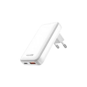 Winner Group - Adaptor de încărcare GaN 30W, 1x USB-A + 1x USB-C, alb imagine