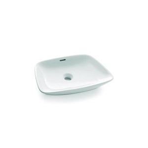 Bathco 0091 - Lavoar pentru blat ANABEL 50x36 cm, porțelan/alb imagine