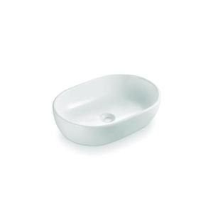 Bathco 4037 - Lavoar pentru blat TOULOUSE 59x41, 5 cm porțelan/alb imagine