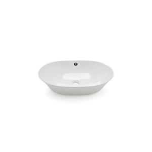 Bathco 4038 - Lavoar pentru blat TOULOUSE 59x42 cm, porțelan/alb imagine