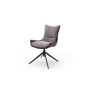 Scaun ZAIRA, 1 buc., maro/roșu imagine