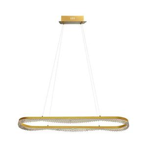 Candelabru LED suspendat pe cablu LED/45W/230V, auriu imagine