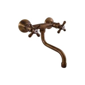 RAV Slezák MK101.5/21SM - Baterie pentru lavoar/chiuvetă MORAVA RETRO, alamă antichizată imagine