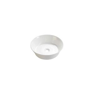 Bathco 4087 - Lavoar pentru montare pe blat VOLTA, Ø 42 cm, porțelan, alb imagine