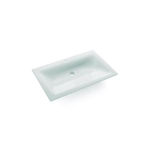 Bathco 0507 - Lavoar încastrat MONACO 60x50 cm rășină/alb imagine