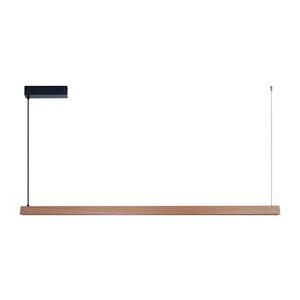 NEO 07304L - Lustră LED reglabilă pe cablu MADEIRA, 33W/230V, Wi-Fi Tuya, 152 cm, stejar imagine