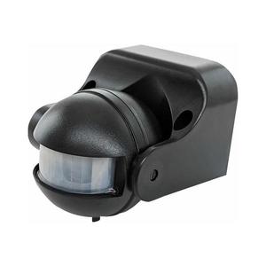 Senzor de mișcare PIR pentru exterior 1200W/230V IP44, negru imagine