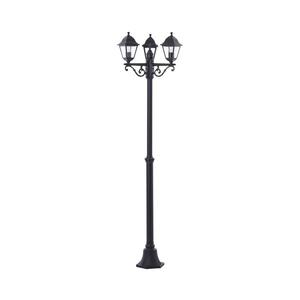 Brilliant - Lampă de exterior NISSIE 3xE27/60W/230V IP44 neagră imagine