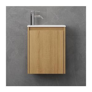 Dulap de baie cu lavoar COMO 40 cm, stejar imagine