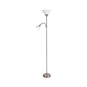 Brilagi - Lampă de podea ARIANA 1xE27/100W/230V + 1xE14/25W crom mat imagine