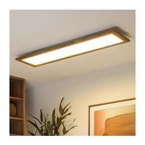 Brilagi - Corp de iluminat LED dimabil SLIMFRAME WOOD LED/58W/230V 124x33, 7 cm + telecomandă imagine