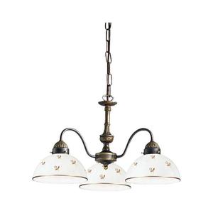 Kolarz NONNA 731.83.170 - Candelabru cu lanț, 3xE27/75W/230V, design floral, aur roz imagine