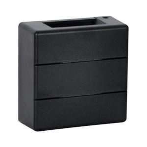 08520L - Aplica LED de perete pentru exterior LUXLINE, 6W, 230V, 3000K, IP54, negru imagine