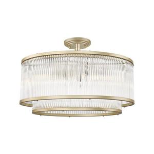 Zuma Line 003064-024606 - Lustru aplicat SERGIO, 6xE14/60W/230V, alamă imagine