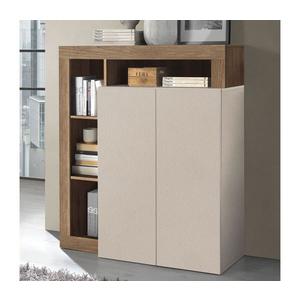 Comodă LENOR, cașmir/stejar imagine