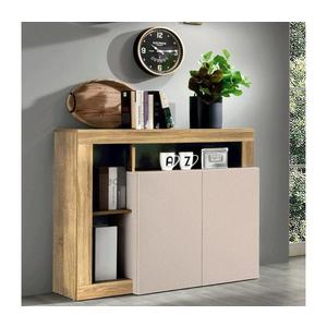 Comodă LENOR, cașmir/stejar deschis imagine