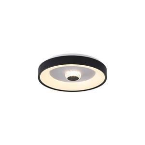 Searchlight 89735-38BK - Plafonieră LED dimabilă POLKA 24W/230V + 6W, Ø 38, 5 cm, negru imagine