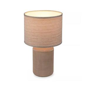 Brilo - Lampă de masă INO 1xE14/10W/230V maro imagine