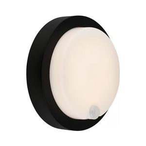 Brilo - Aplică LED reîncărcabilă de exterior cu senzor, 4W/5V, 4400 mAh, IP44, negru imagine