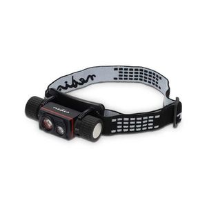 LHLR10WBK- Lanternă frontală LED reîncărcabilă, reglabilă, 10W/5V, 2200 mAh, IPX8, neagră imagine