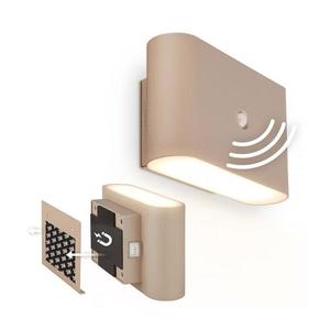 Briloner 3878011 - Aplică de perete LED reîncărcabilă cu senzor CHAT, LED/3W/5V, 2000 mAh, bej imagine