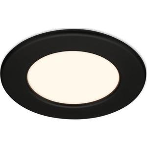 Briloner 7049015 - Plafonieră LED încastrată pentru baie, 6W/230V, IP44, negru imagine