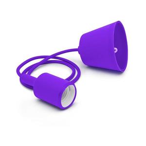 Lustră pe cablu ROXY 1xE27/60W/230V mov imagine