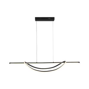 Lustră LED pe cablu AMBAR LED/35W/230V negru imagine