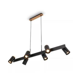 Briloner 4059065 - Lustră pe cablu ERA 6xGU10/10W/230V negru imagine