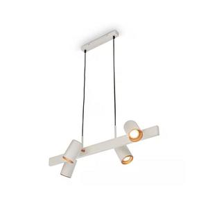 Briloner 4058044 - Candelabru suspendat pe cablu ERA 4xGU10/10W/230V, crem imagine