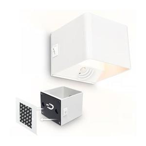 Briloner 3879016 - Lampă de perete LED reîncărcabilă BORRA cu senzor, LED/1, 5W/5V 3600 mAh, alb imagine
