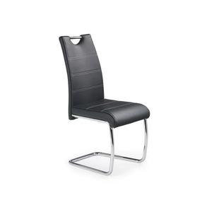 Scaun de dining SAFFON, 1 buc., negru imagine