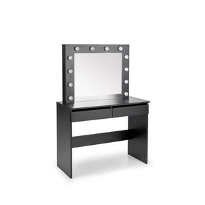 Masă de toaletă AMORIO, neagră imagine