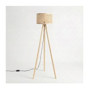 Brilagi - Lampadar LED CERIA 1xE27/60W/230V Ø 25 cm bej imagine